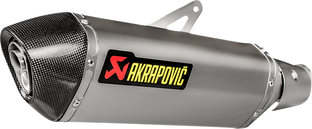 AKRAPOVIC Slip-On Line Muffler - Titanium S-K4SO7-HRT