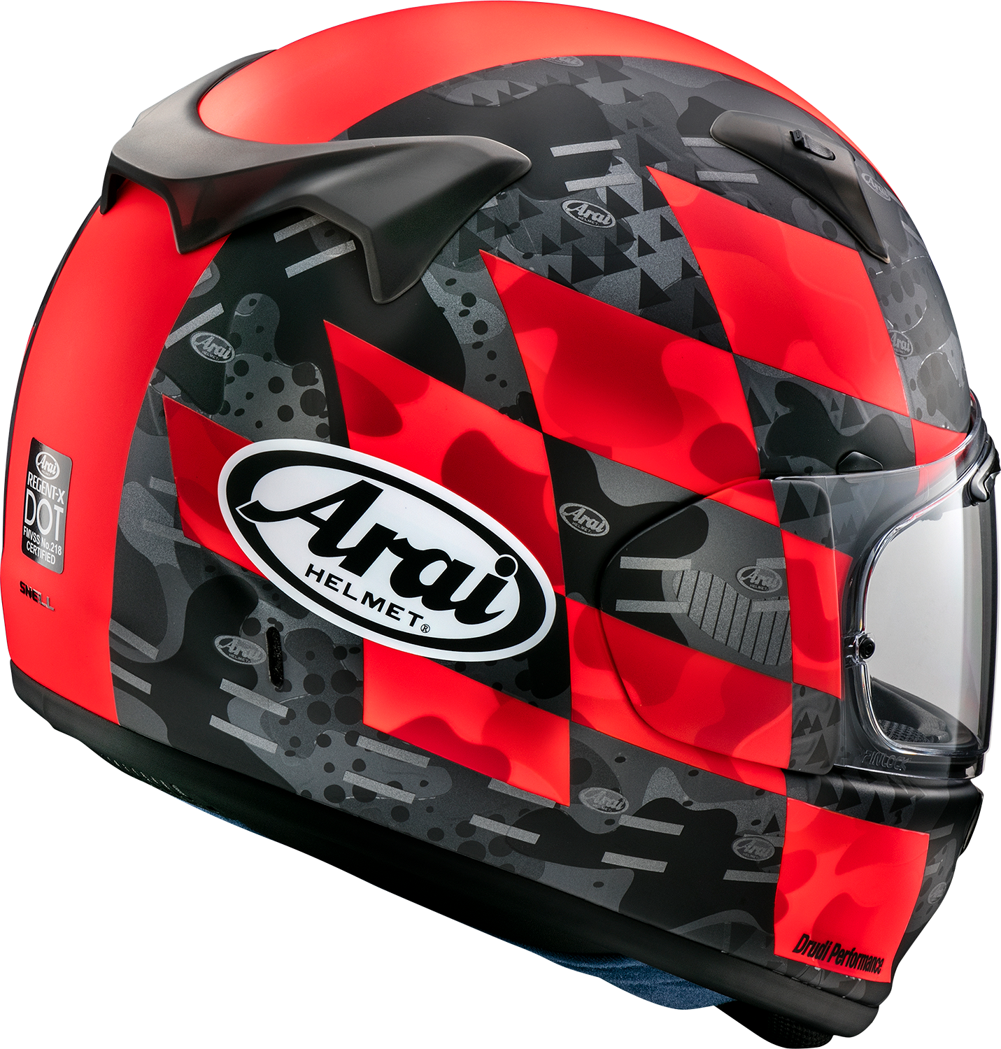 ARAI HELMETS Regent-X Helmet - Patch - Red Frost