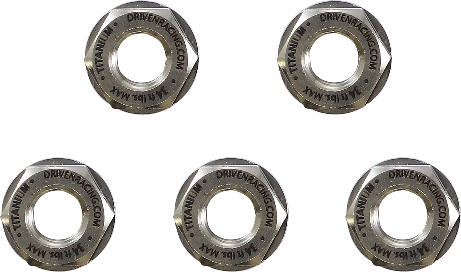 DRIVEN RACING Sprocket Nuts - Titanium DSN-5 TN