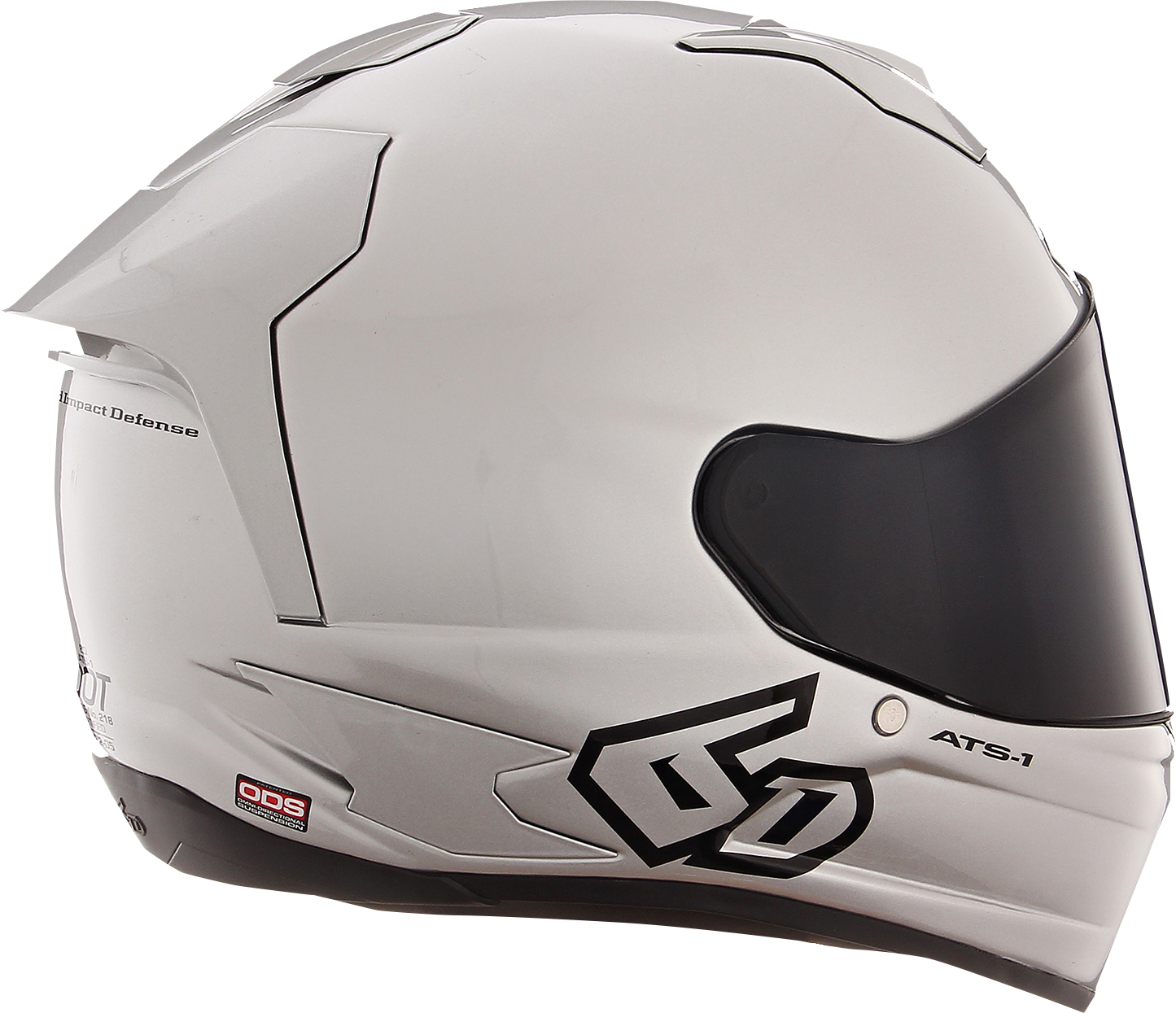 6D HELMETS ATS-1R Helmet - Gloss Silver