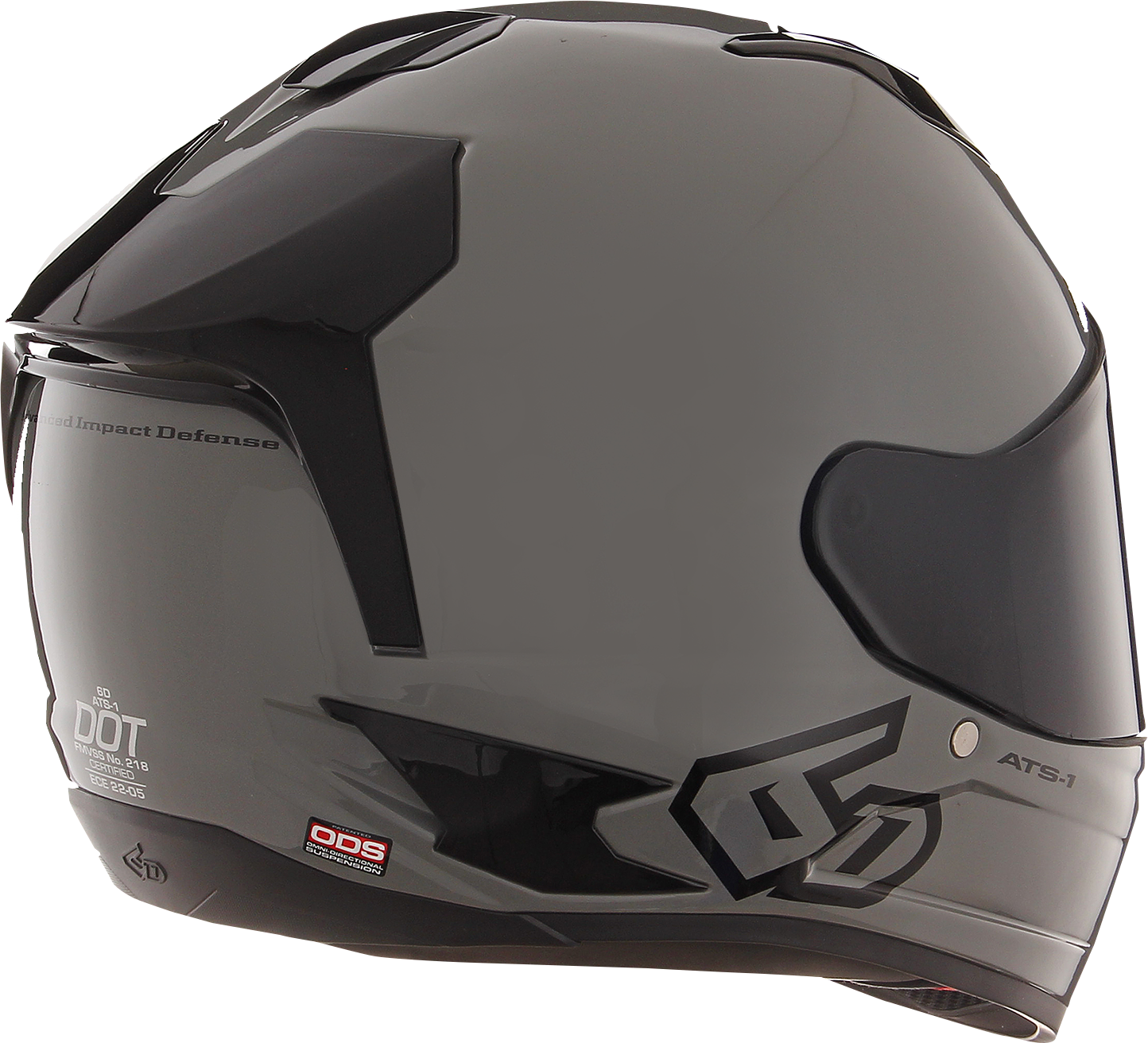 6D HELMETS ATS-1R Helmet - Gloss Gray