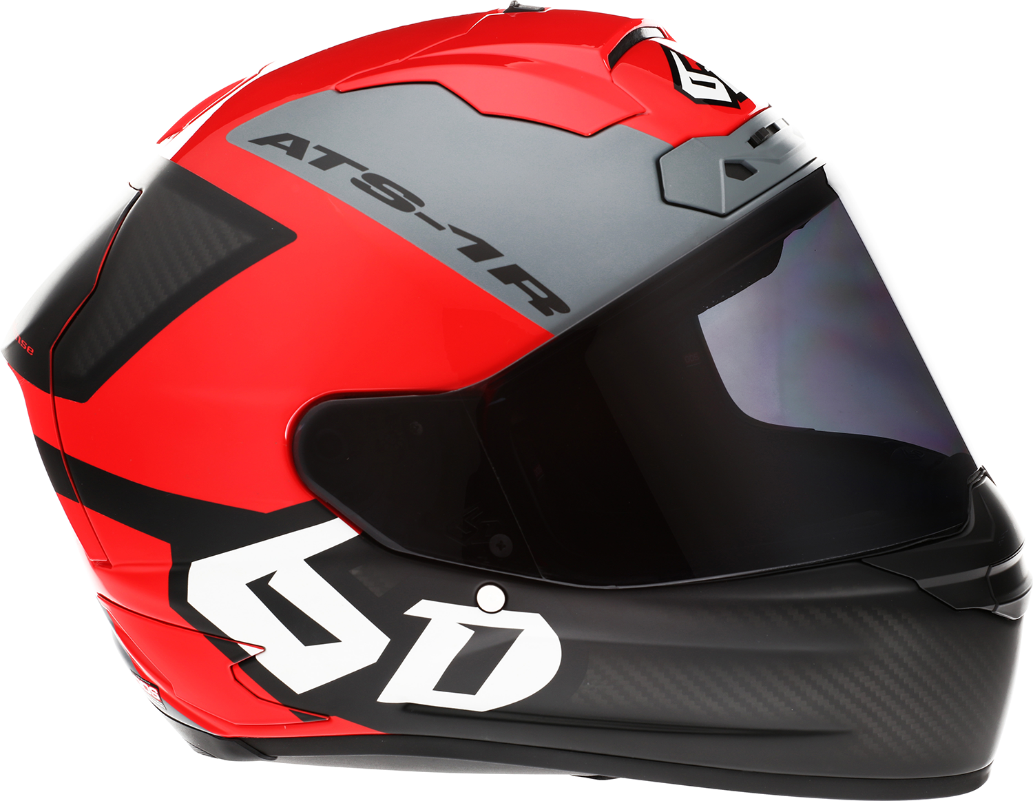 6D HELMETS ATS-1R Helmet - Wyman - Red/Gray