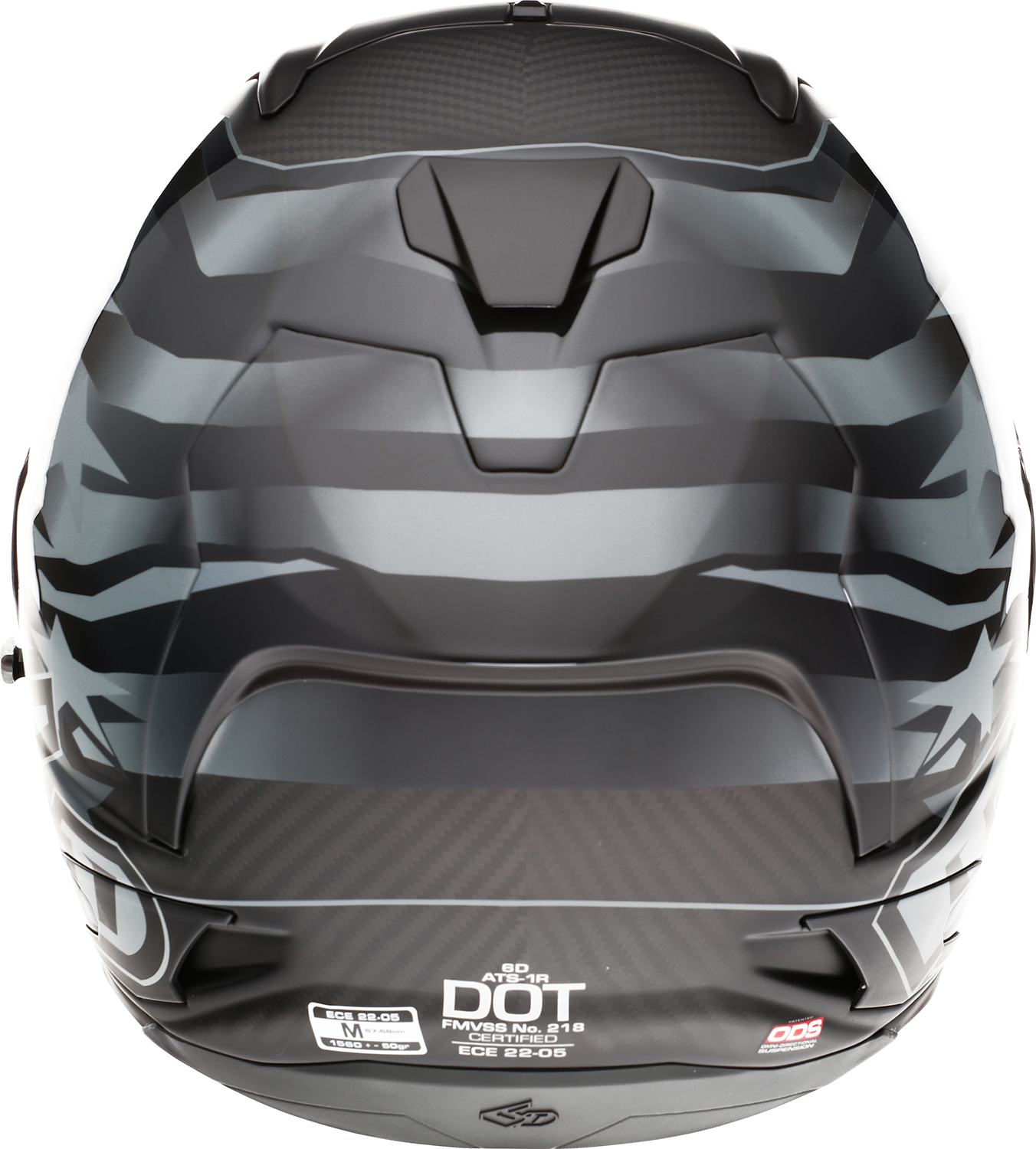 6D HELMETS ATS-1R Helmet - Patriot - Black