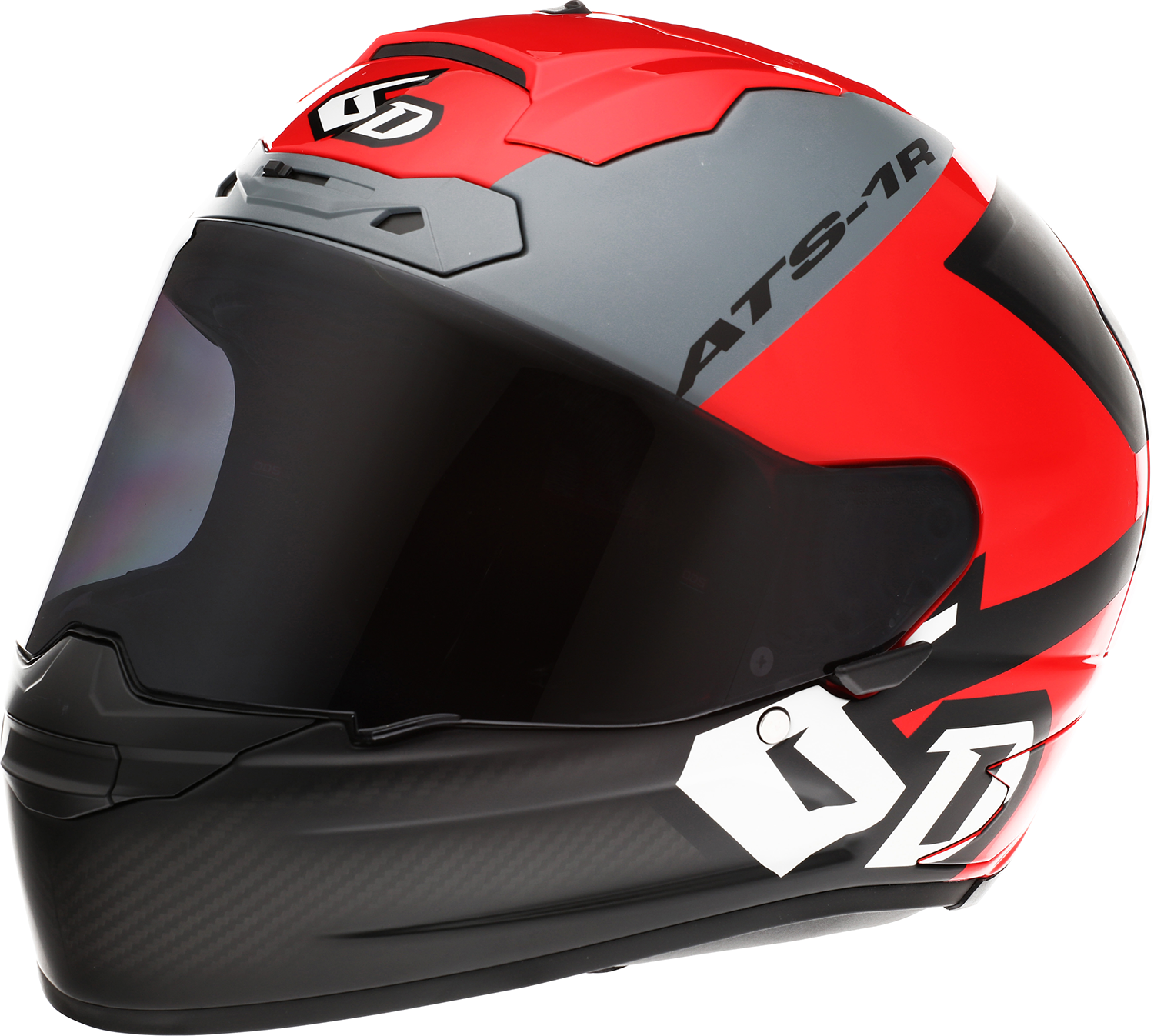 6D HELMETS ATS-1R Helmet - Wyman - Red/Gray