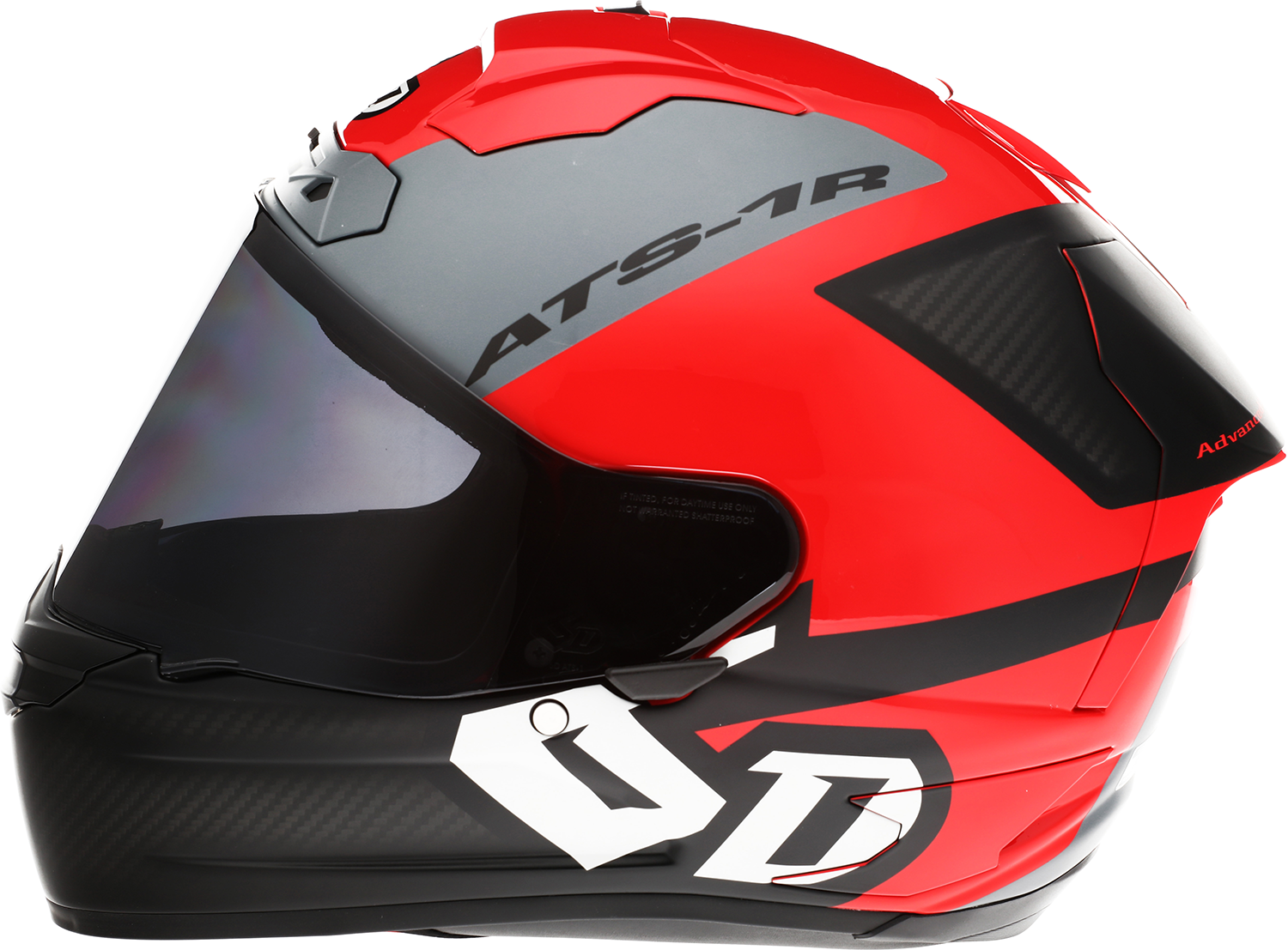 6D HELMETS ATS-1R Helmet - Wyman - Red/Gray