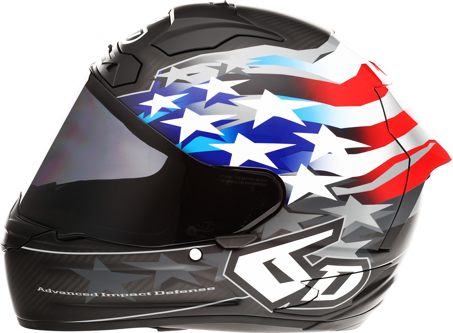 6D HELMETS ATS-1R Helmet - Patriot - Red/White/Blue