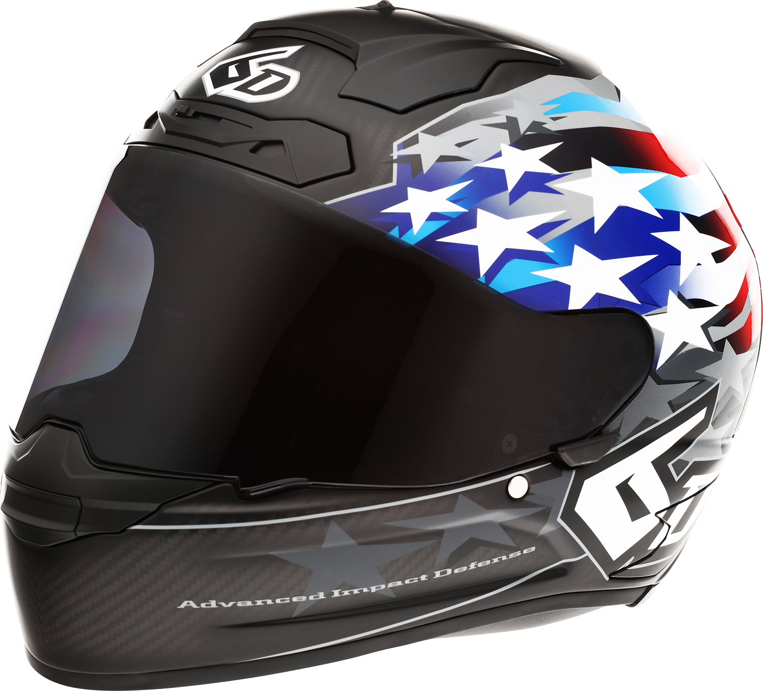 6D HELMETS ATS-1R Helmet - Patriot - Red/White/Blue