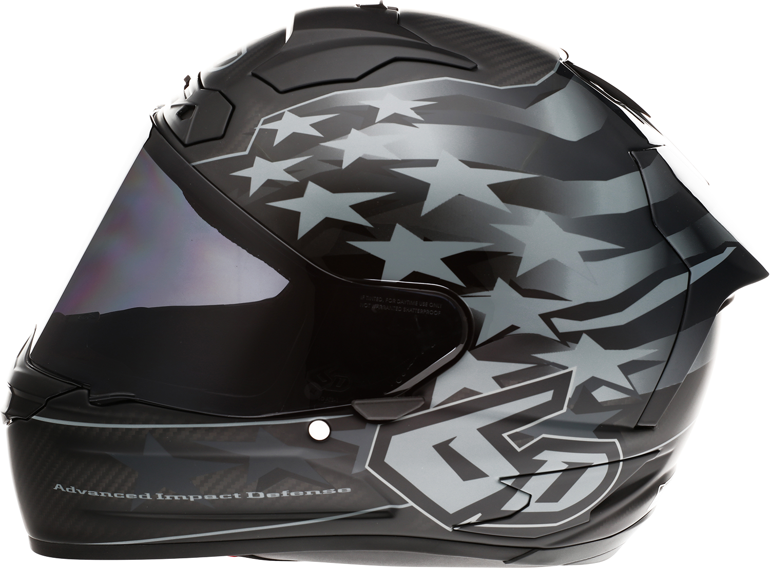 6D HELMETS ATS-1R Helmet - Patriot - Black