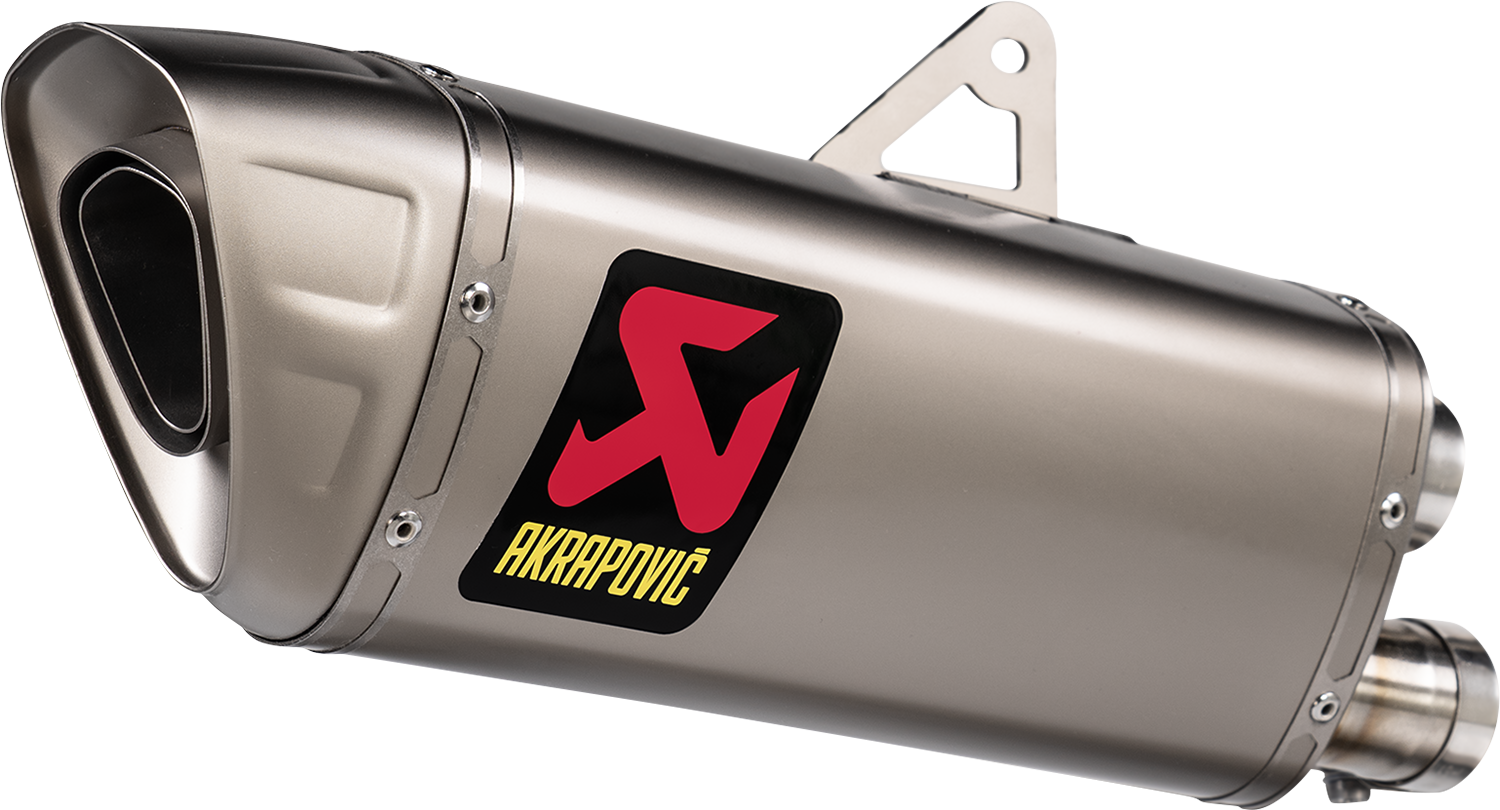 AKRAPOVIC Slip-On Line Muffler - Titanium S-T12SO5-HAPXLT