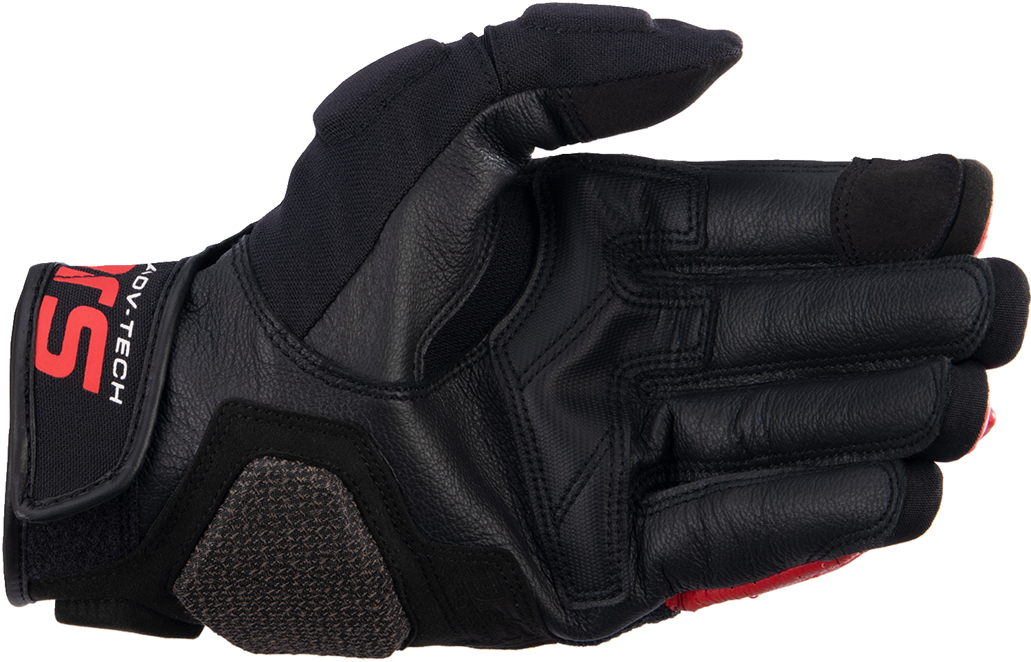 ALPINESTARS Halo Gloves - Black/White/Bright Red - XL 3504822-1304-XL