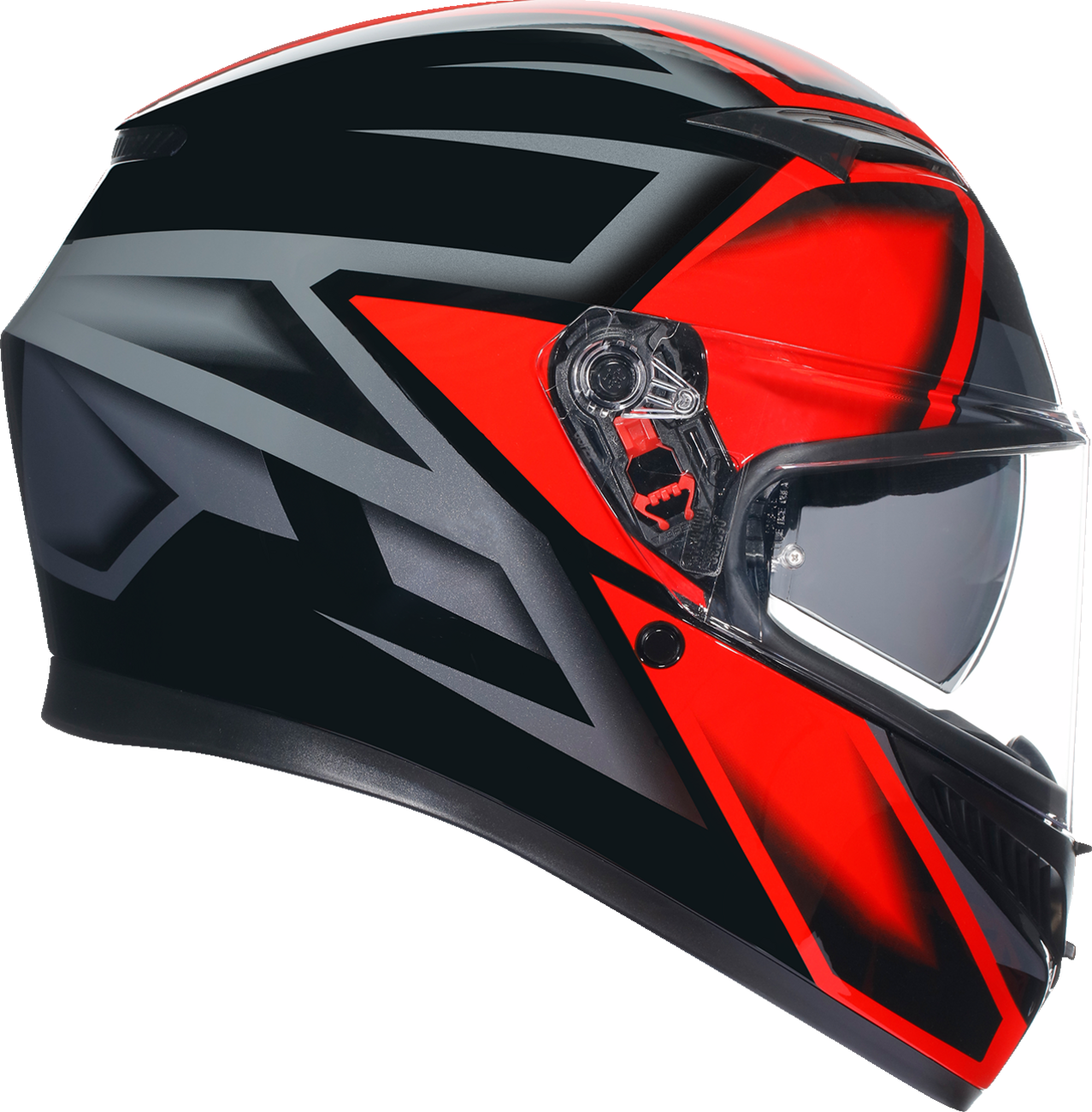 AGV K3 Helmet - Compound - Black/Red