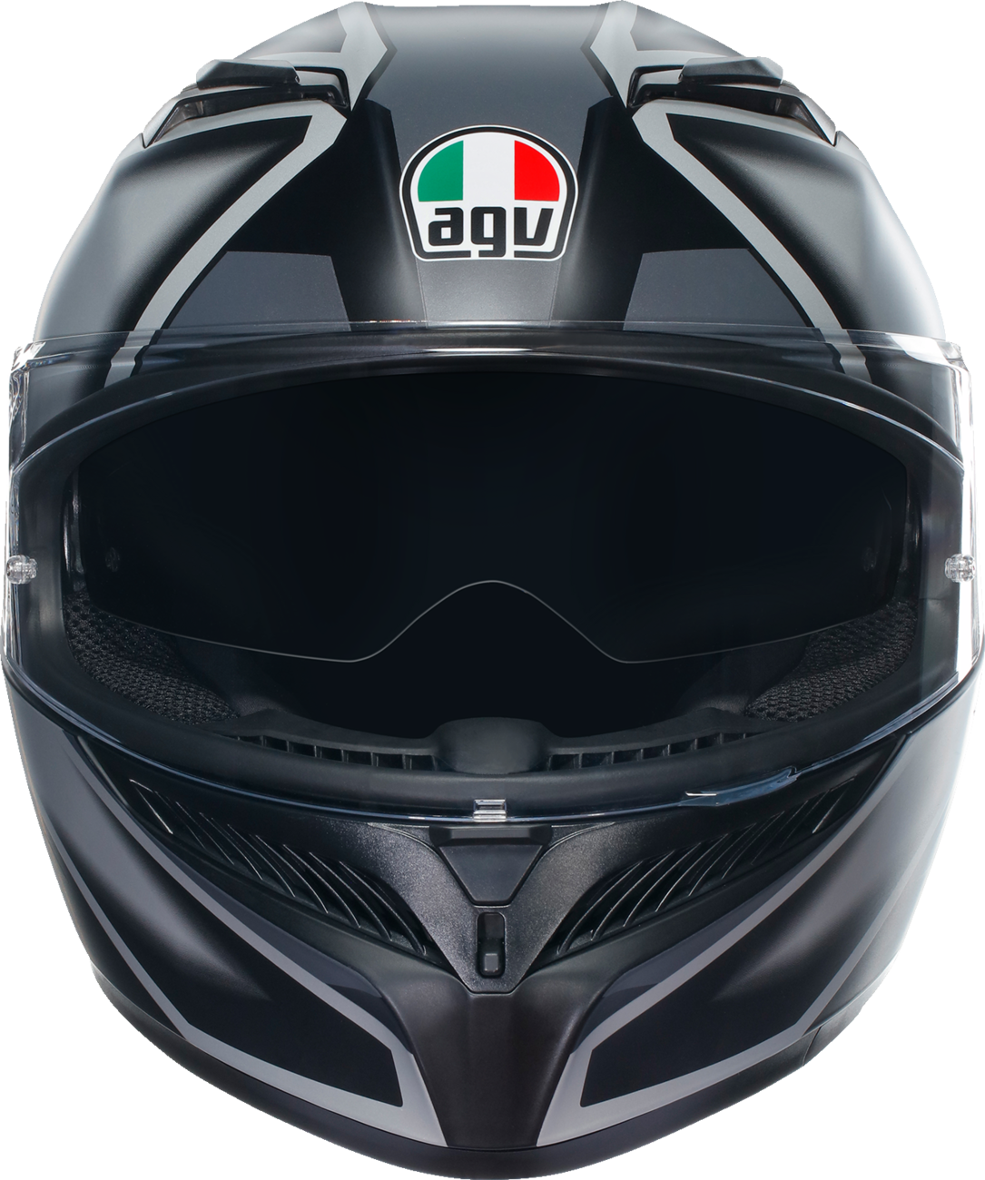 AGV K3 Helmet - Compound - Matte Black/Gray