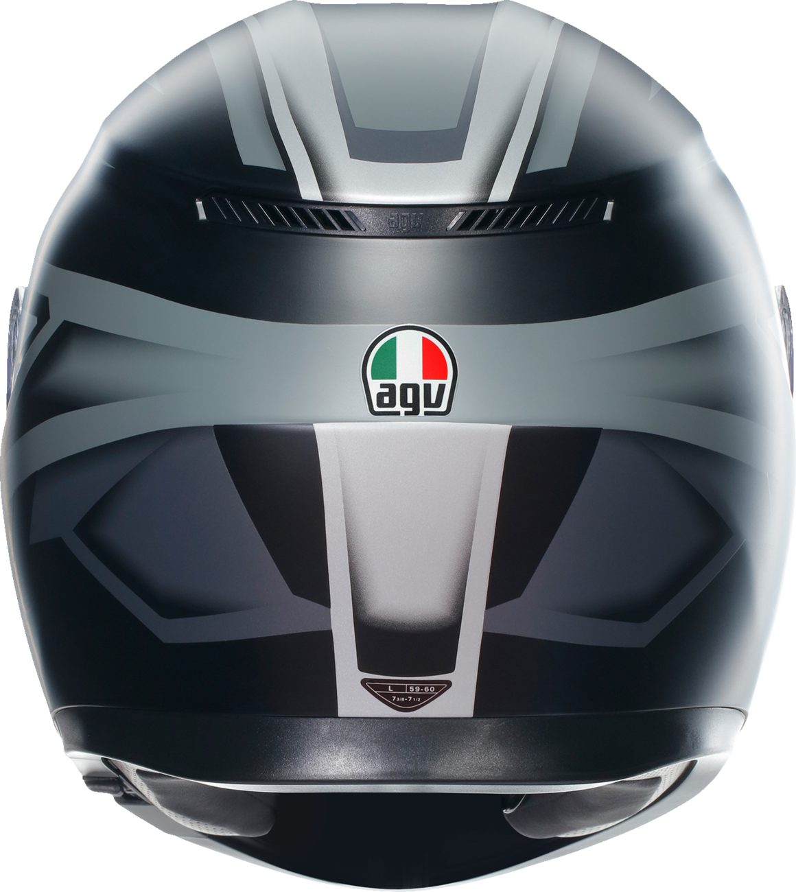 AGV K3 Helmet - Compound - Matte Black/Gray