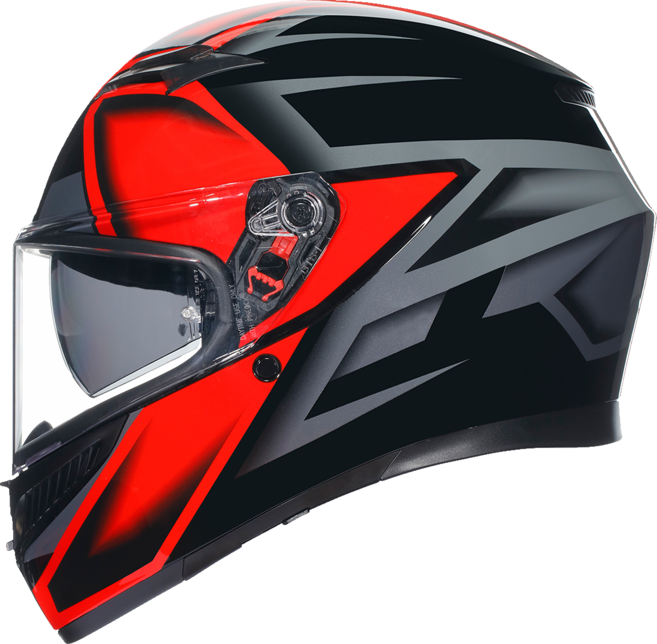 AGV K3 Helmet - Compound - Black/Red