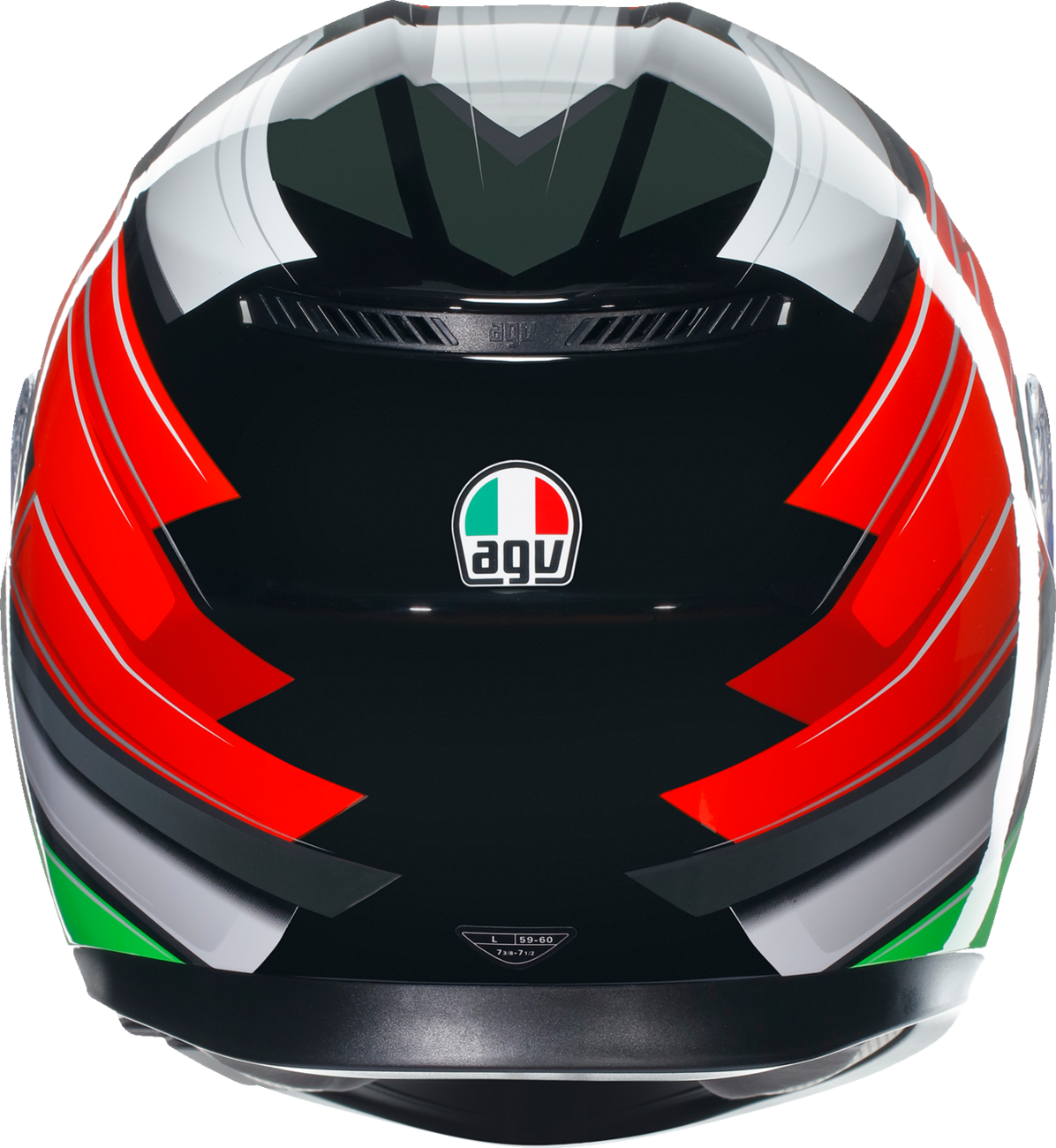 AGV K3 Helmet - Wing - Black/Italy