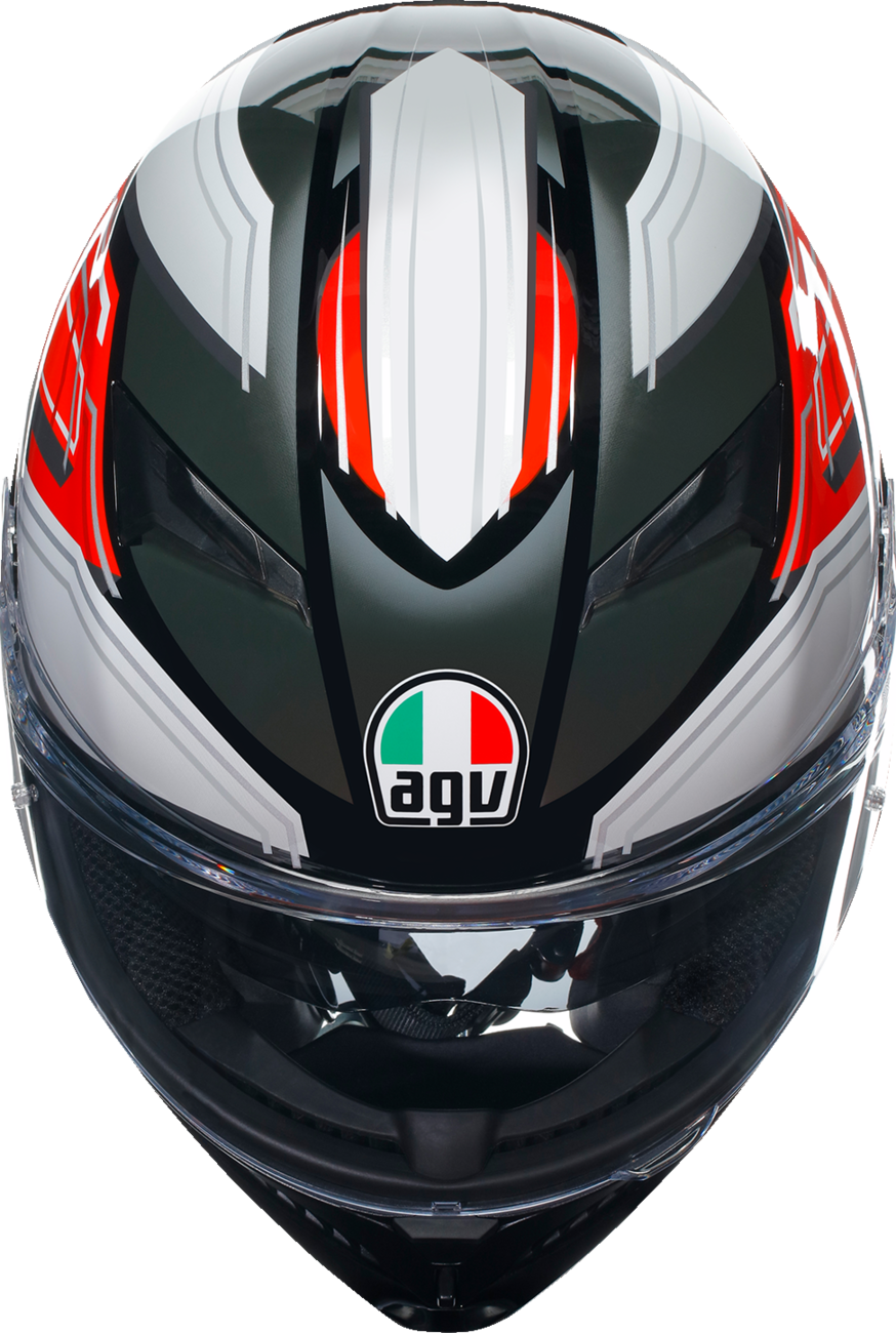 AGV K3 Helmet - Wing - Black/Italy