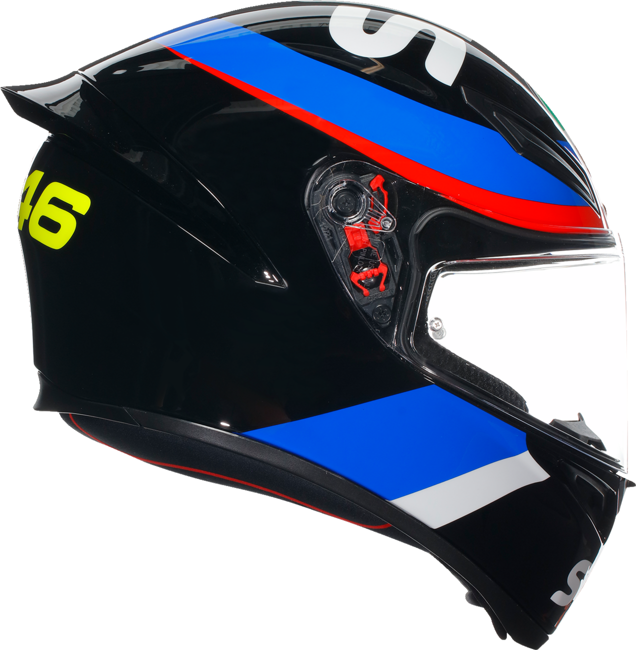 AGV K1 S Helmet - VR46 Sky Racing Team - Black/Red