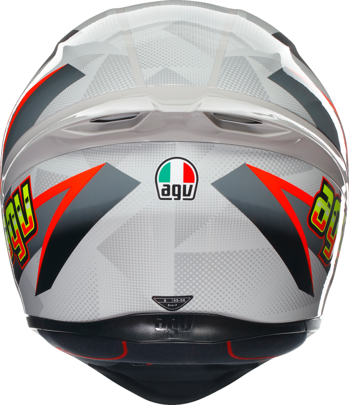 AGV K1 S Helmet - Blipper - Gray/Red