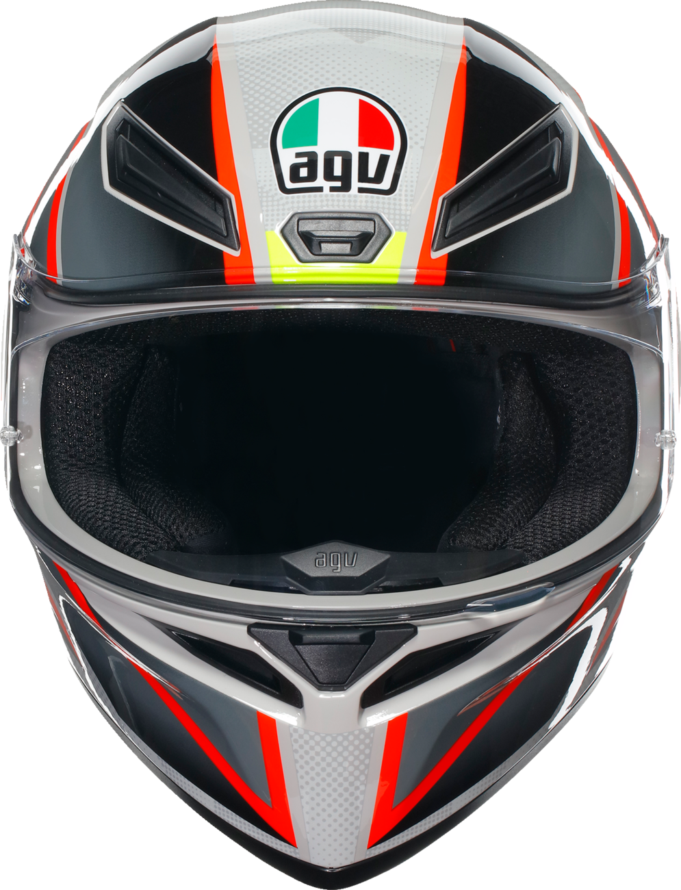 AGV K1 S Helmet - Blipper - Gray/Red