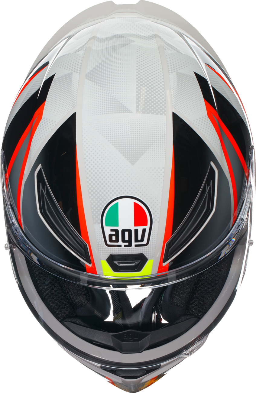 AGV K1 S Helmet - Blipper - Gray/Red