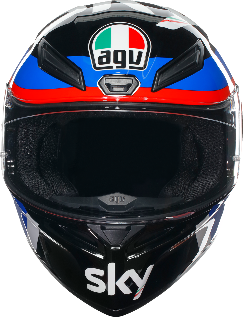 AGV K1 S Helmet - VR46 Sky Racing Team - Black/Red