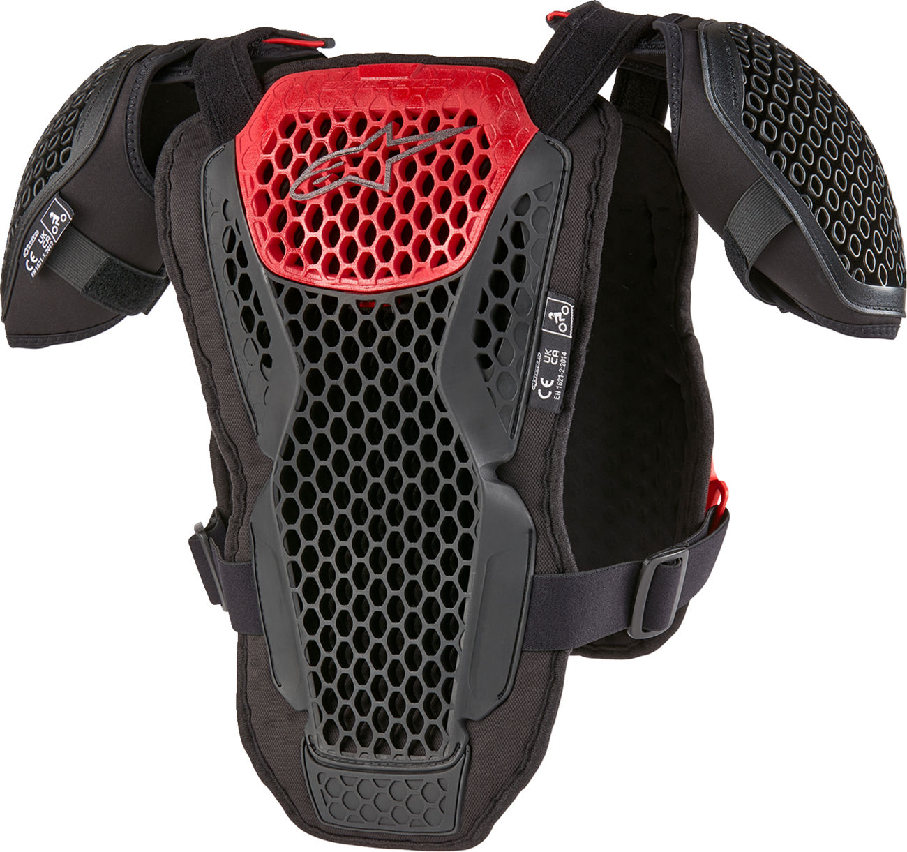 ALPINESTARS Youth Bionic Action Guard - Black/Red - S/M 6740424-13-S/M