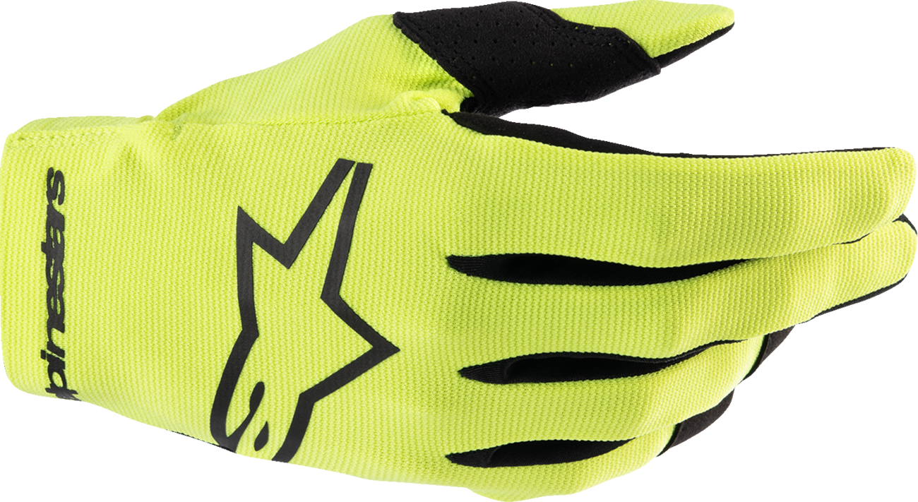 ALPINESTARS Radar Gloves - Fluo Yellow/Black - Medium 3561824-551-M