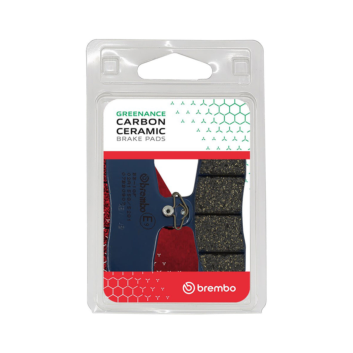 Brembo 07BB0907 Prime CC Carbon Ceramic Motorcycle Brake Pads