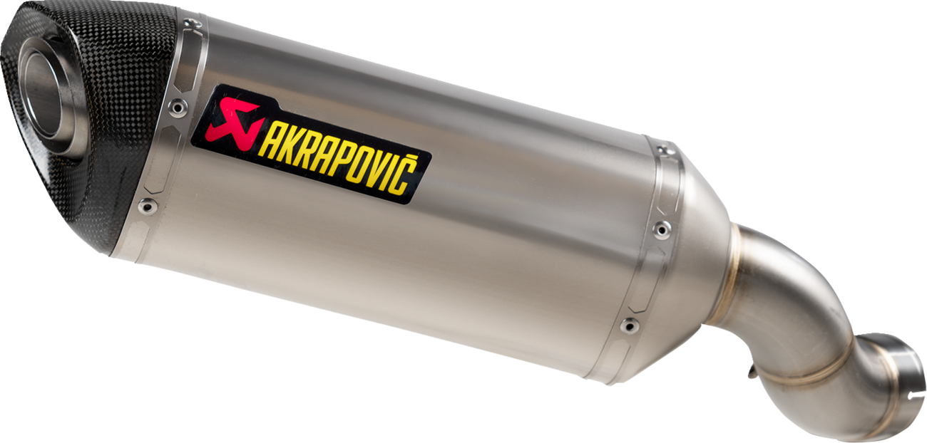 AKRAPOVIC Slip-On Line Muffler - Titanium S-K9SO10-HZT