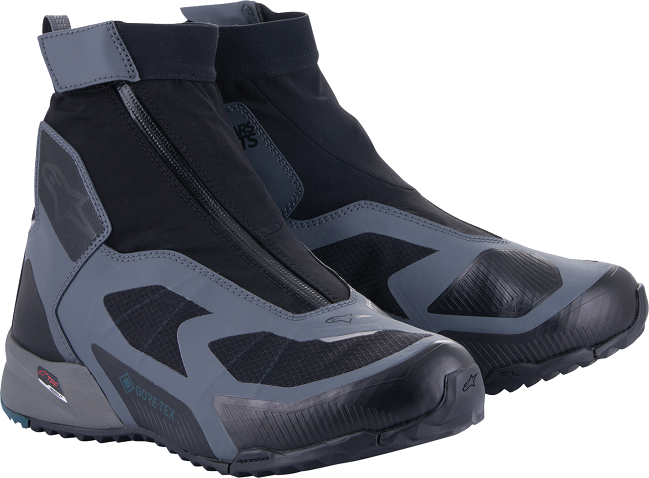 ALPINESTARS CR-8 Gore-Tex? Shoes - Black/Grey/Blue - US 8 233822412858