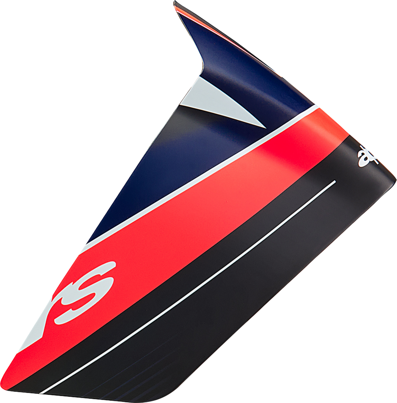 ALPINESTARS Supertech R10 Spoiler - Race - Team - Matte Black/Carbon Red Fluo/Blue 8953424-1383