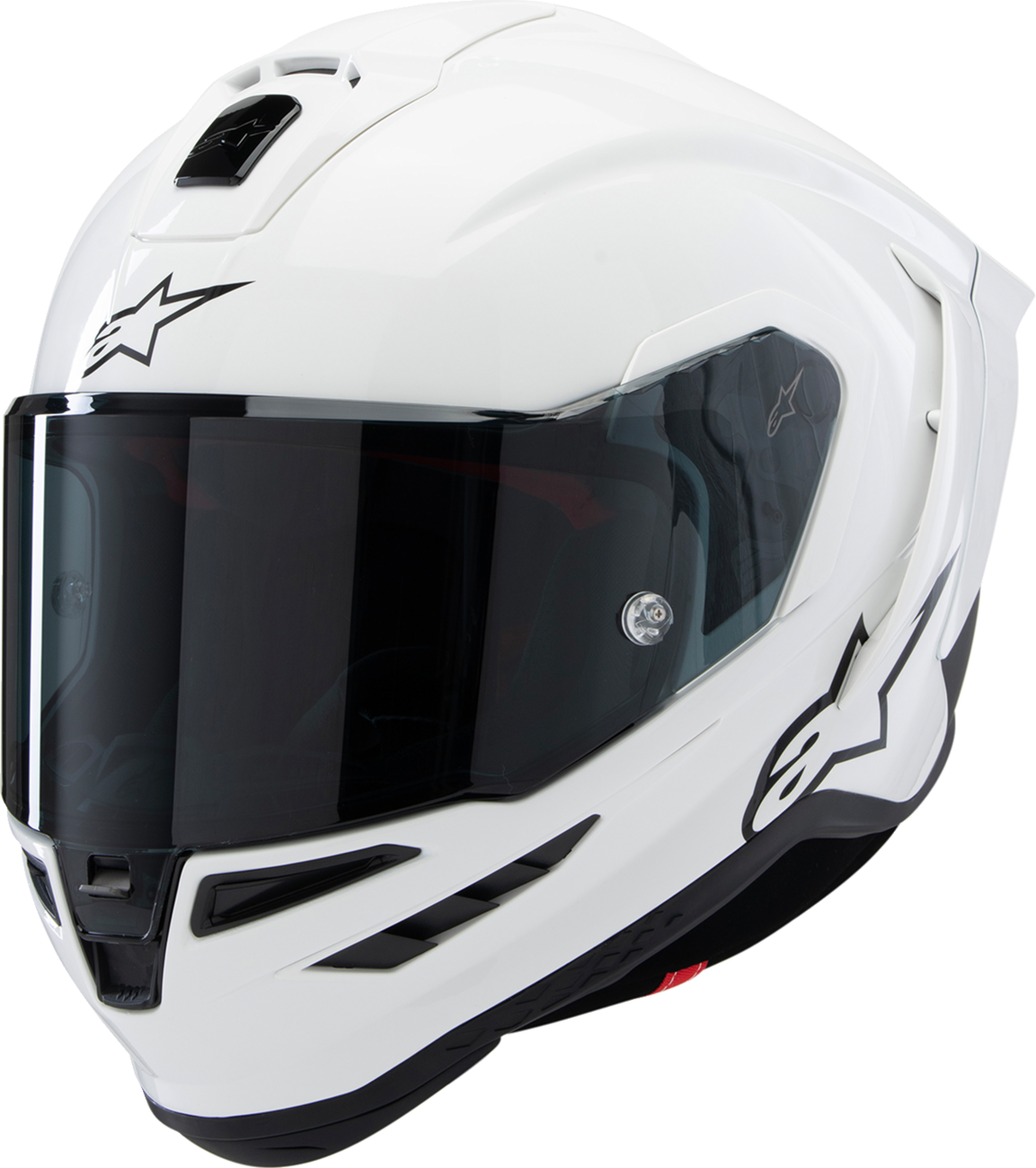 ALPINESTARS Supertech R10 Helmet & Spoiler - Solid - Gloss White