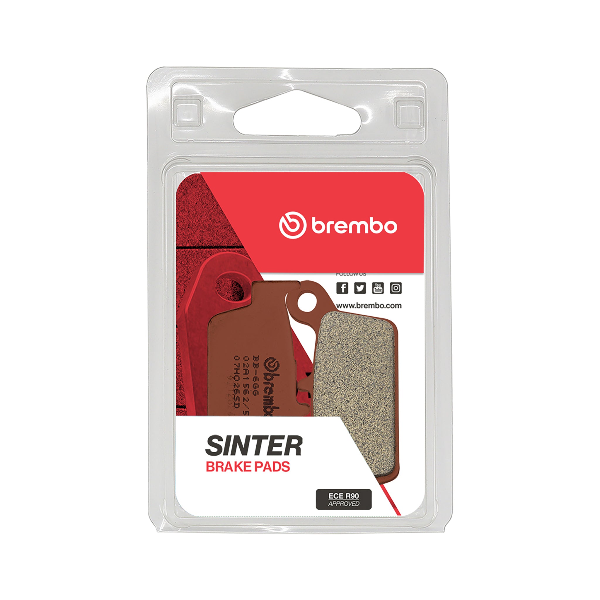 Brembo Prime SD Sintered Brake Pads 07HO26SD for Kawasaki KLX250S, KLX250SF and KX250F