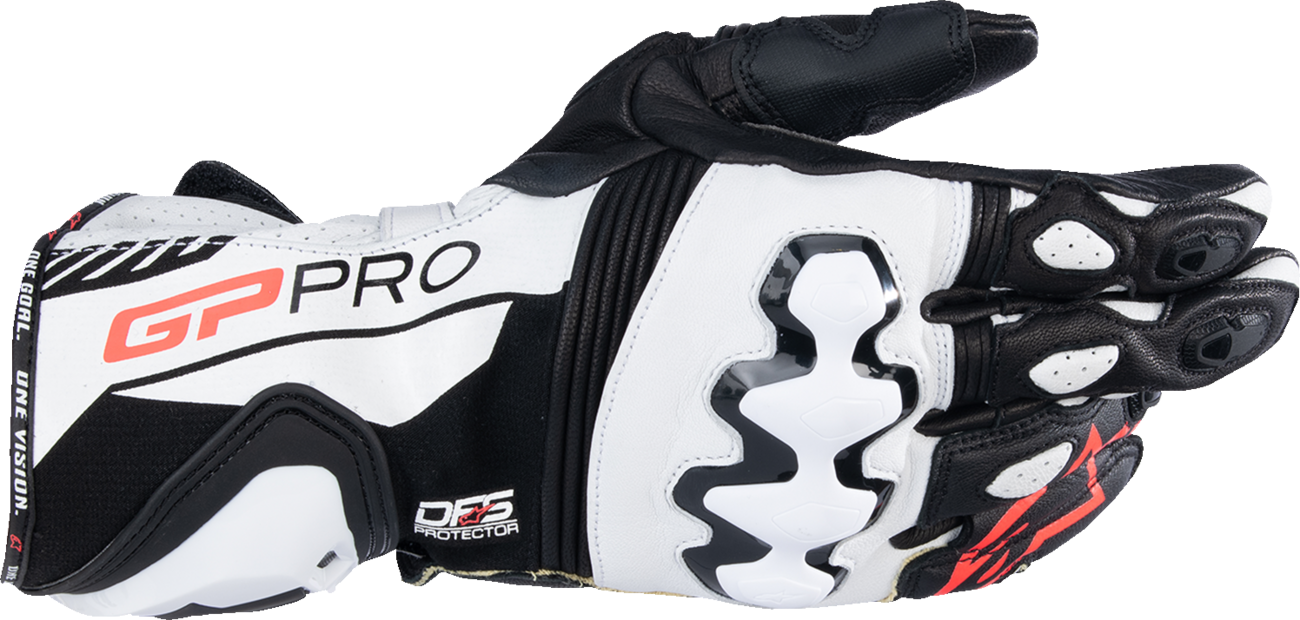 ALPINESTARS GP Pro R4 Gloves - Black/White - 2XL 3556724-12-2X