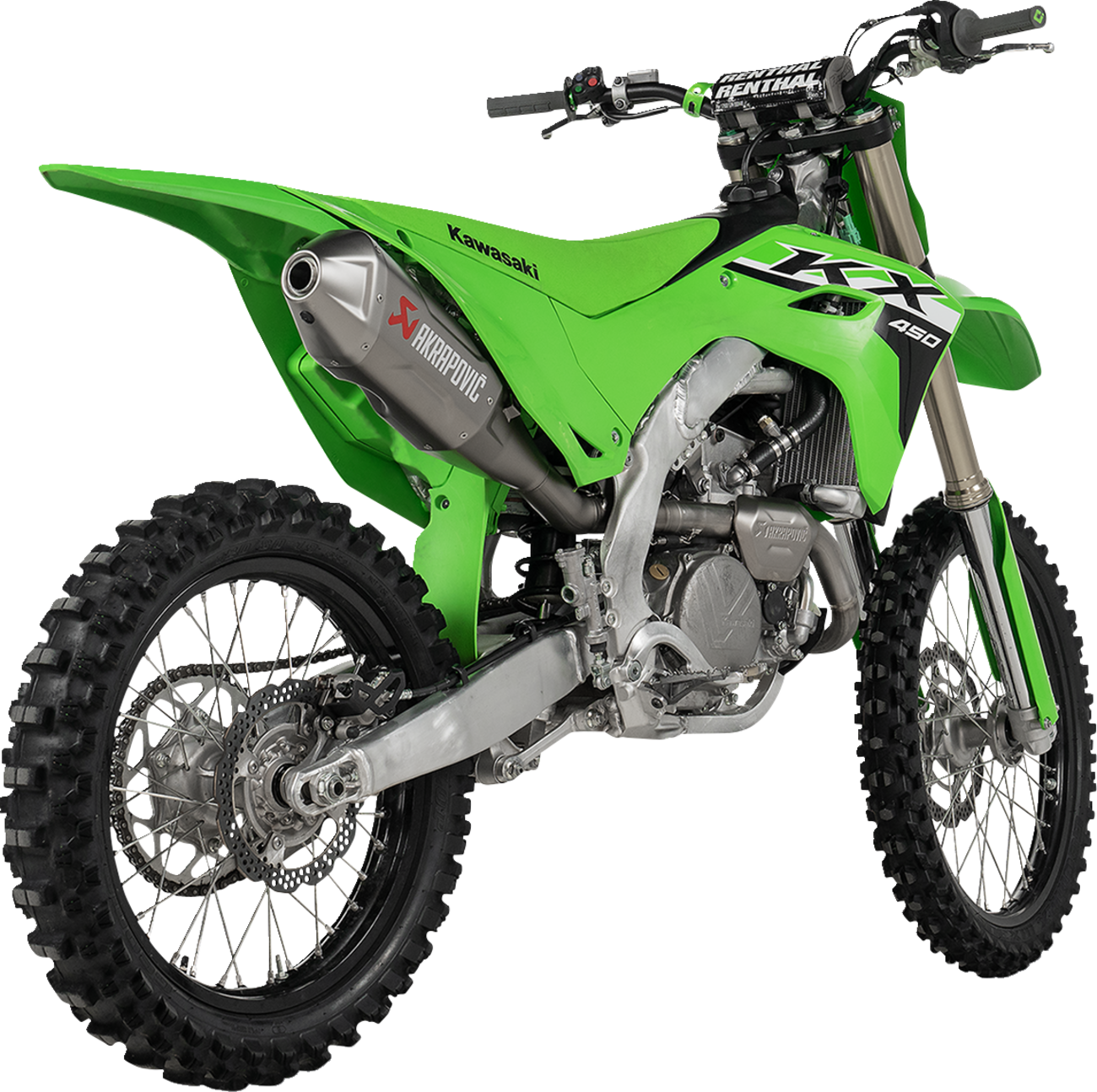 Akrapovic Evolution Line Titanium Exhaust for Kawasaki KX450/KS450X 2024-2025