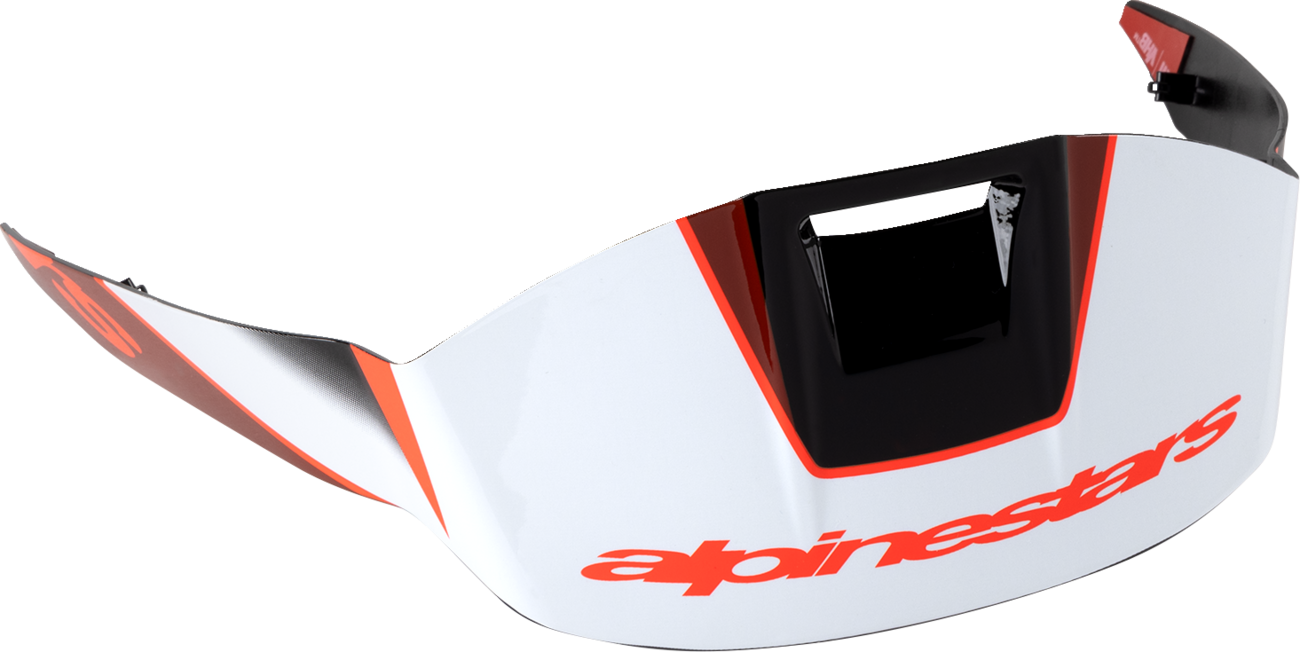 ALPINESTARS Supertech R10 Spoiler - Standard - Team - Black/Carbon Red/Gloss White 8953324-1352