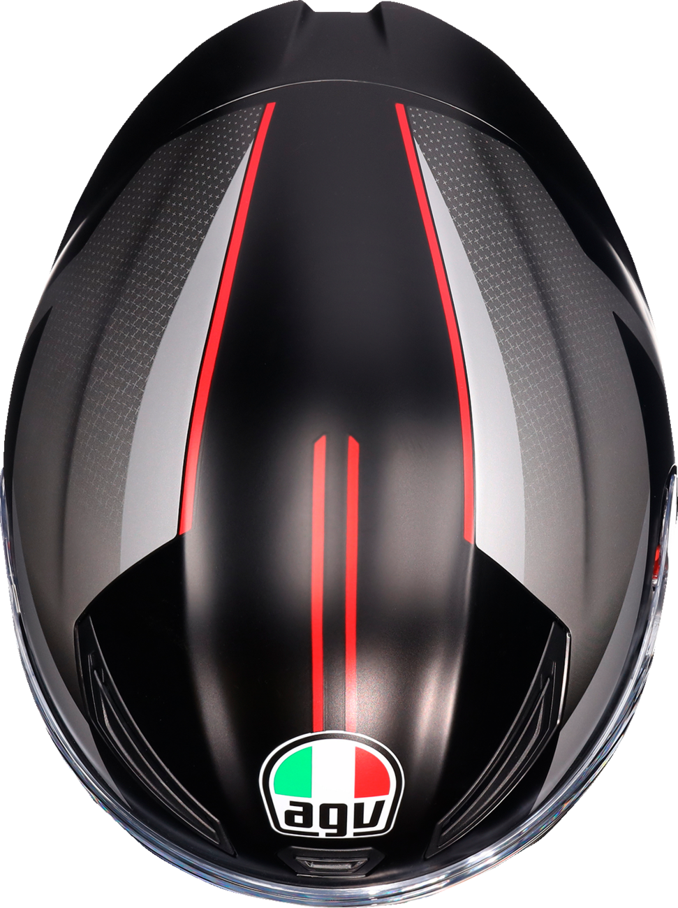 AGV K1 S Helmet - Lap - Matte Black/Gray/Red