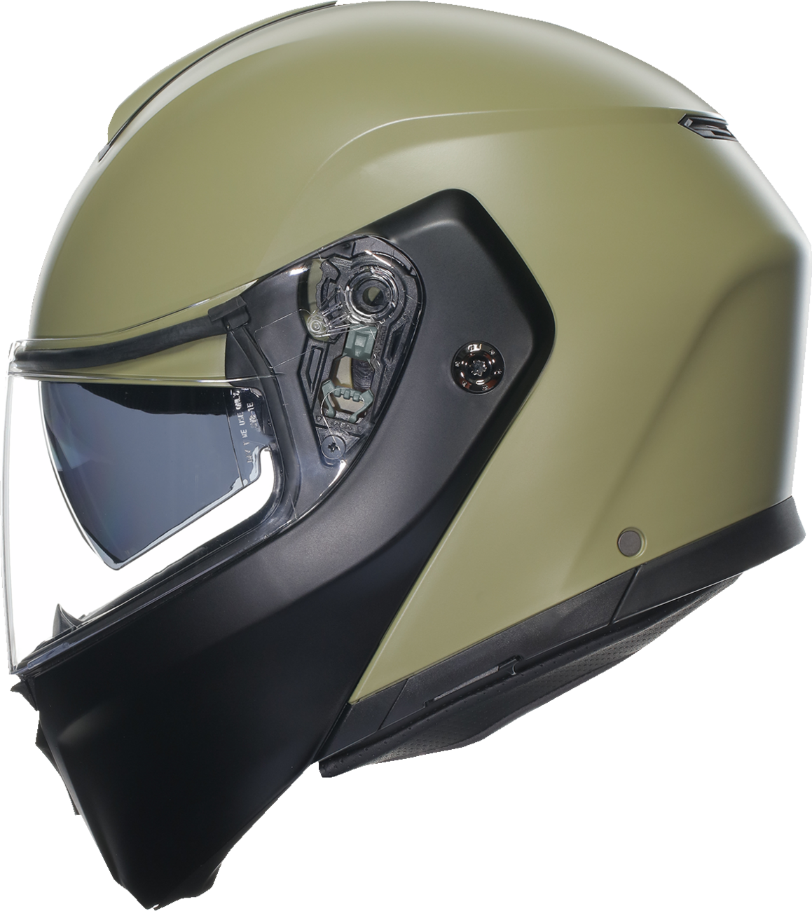 AGV Streetmodular Helmet - Mono - Matte Pastello Green/Black