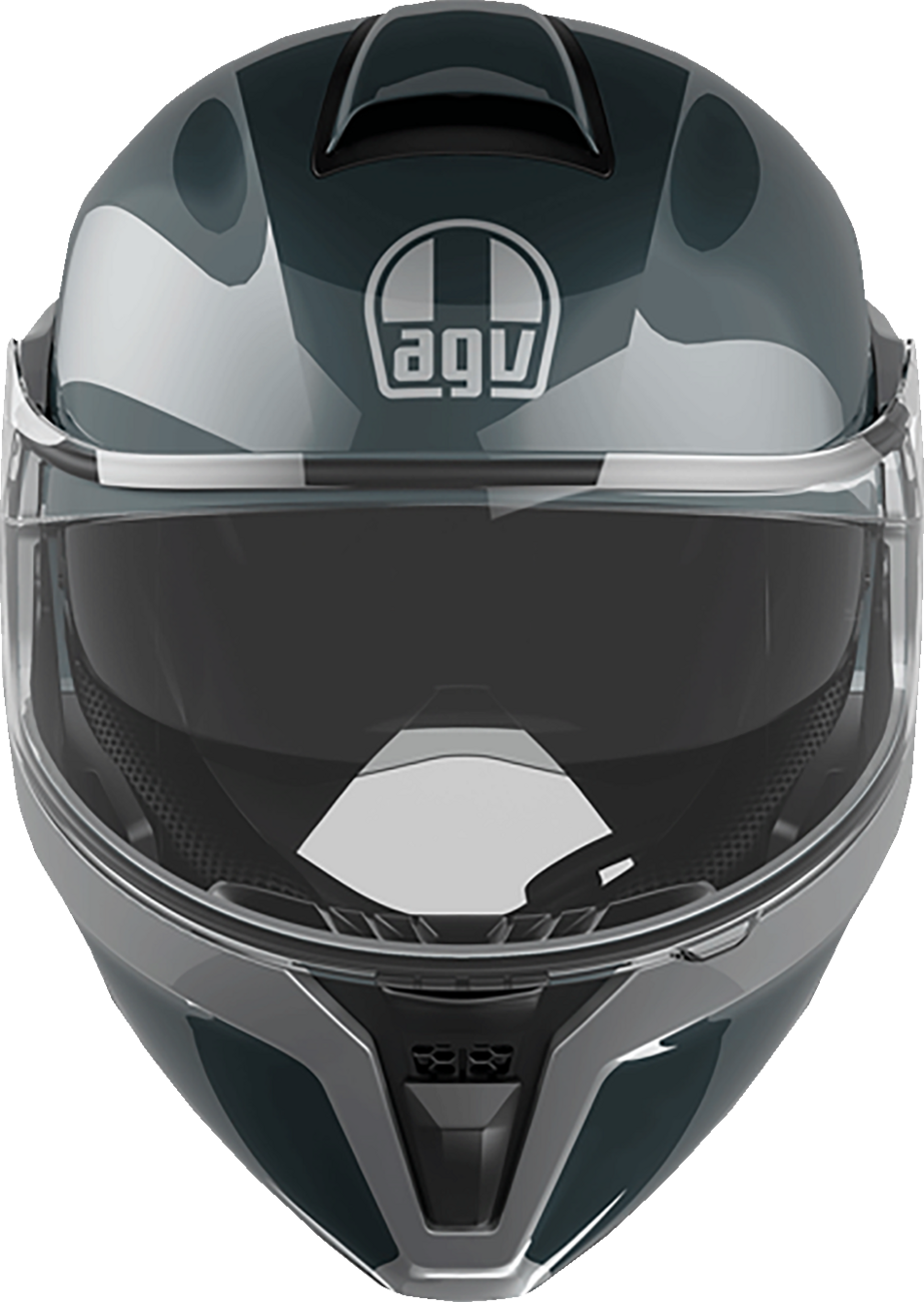 AGV Streetmodular Helmet - Levico - Gray/Silver