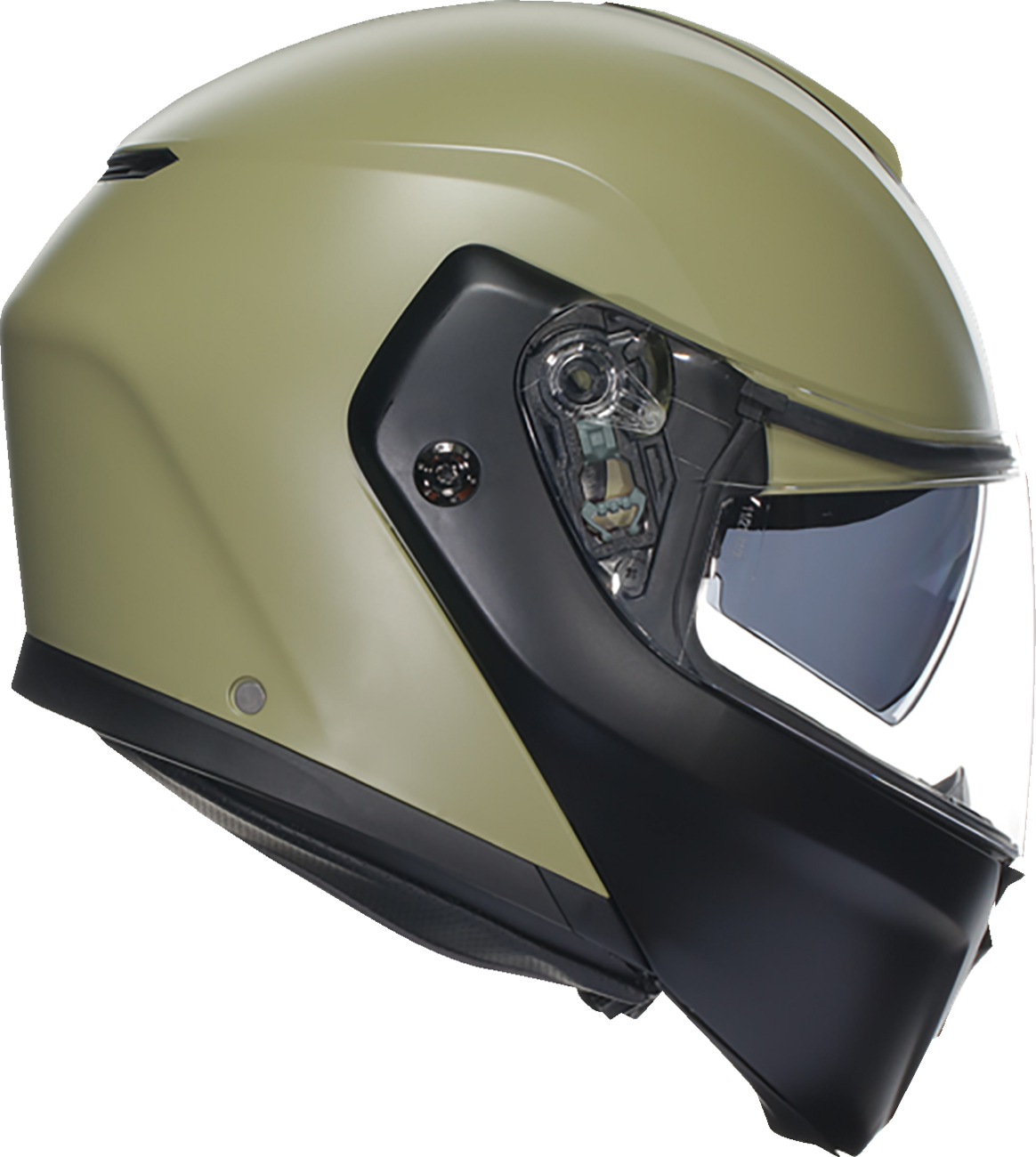 AGV Streetmodular Helmet - Mono - Matte Pastello Green/Black