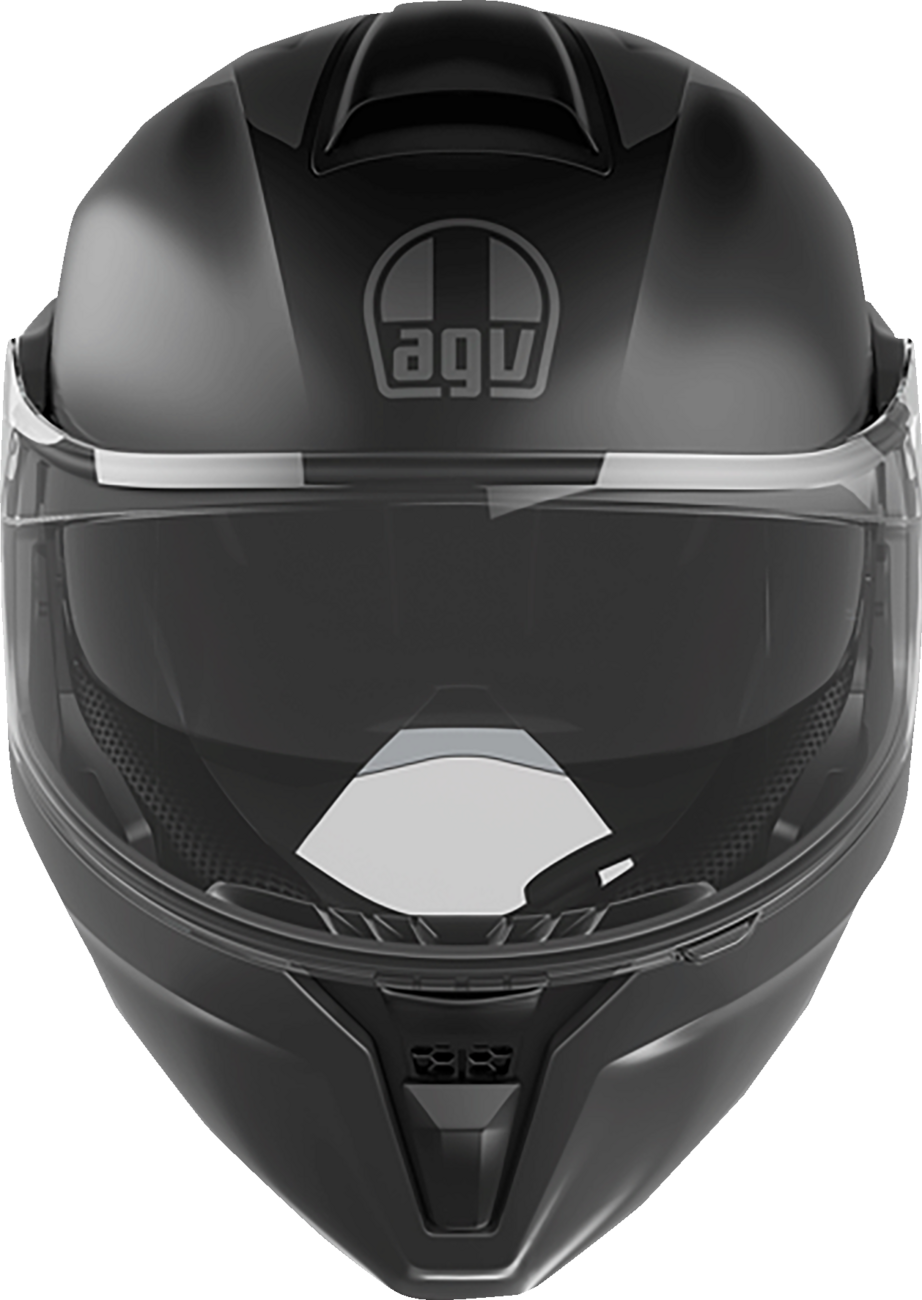 AGV Streetmodular Helmet - Resia - Matte Black/Gray