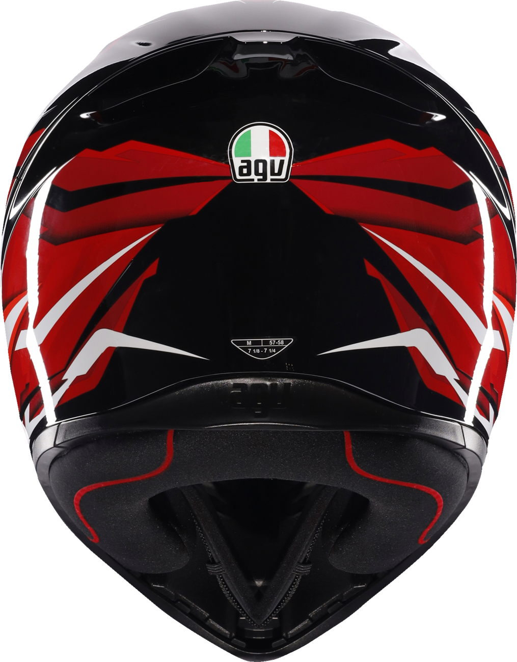 AGV K1 S Helmet - Lion - Black/Red/White