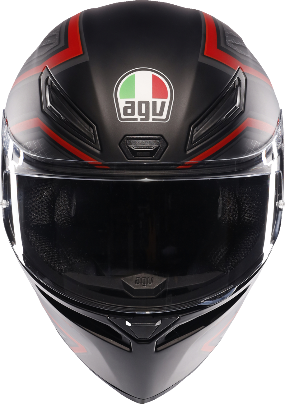 AGV K1 S Helmet - Sling - Matte Black/Red