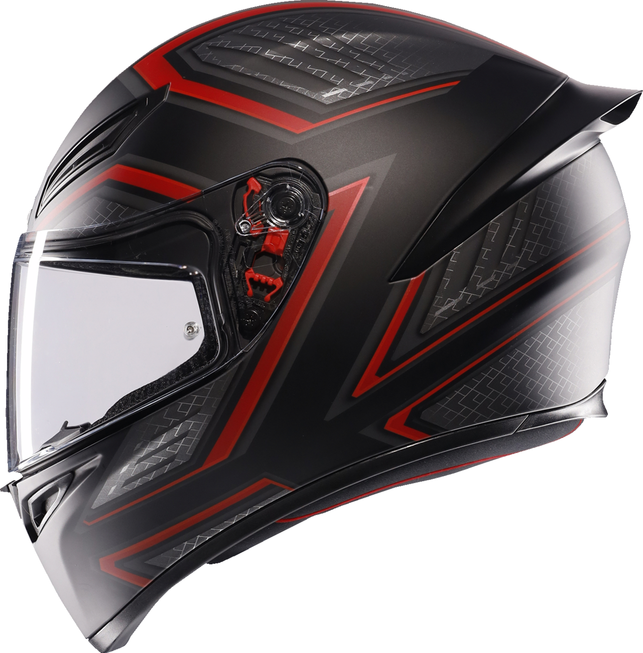 AGV K1 S Helmet - Sling - Matte Black/Red