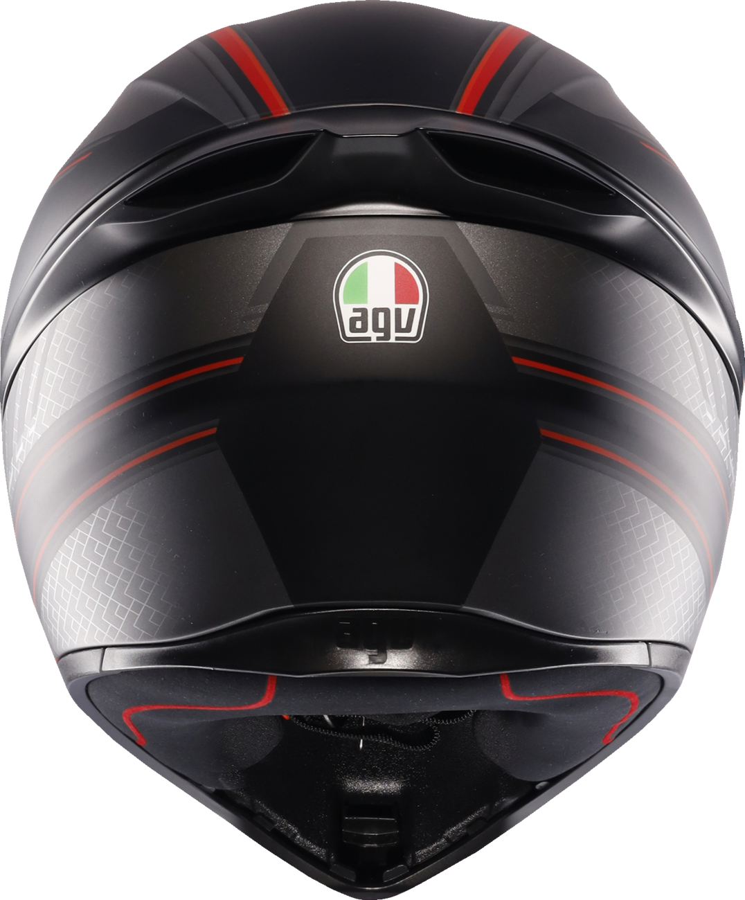 AGV K1 S Helmet - Sling - Matte Black/Red