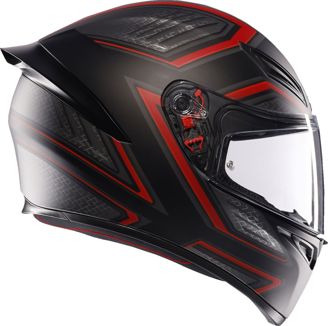 AGV K1 S Helmet - Sling - Matte Black/Red