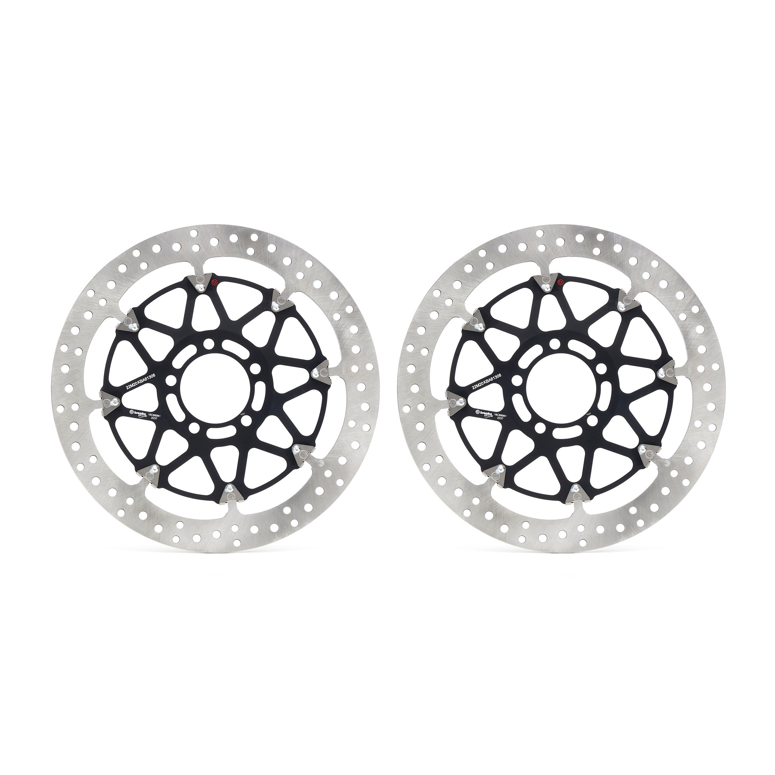 Brembo 208C89061 Upgrade Front T-Drive Floating Brake Rotor