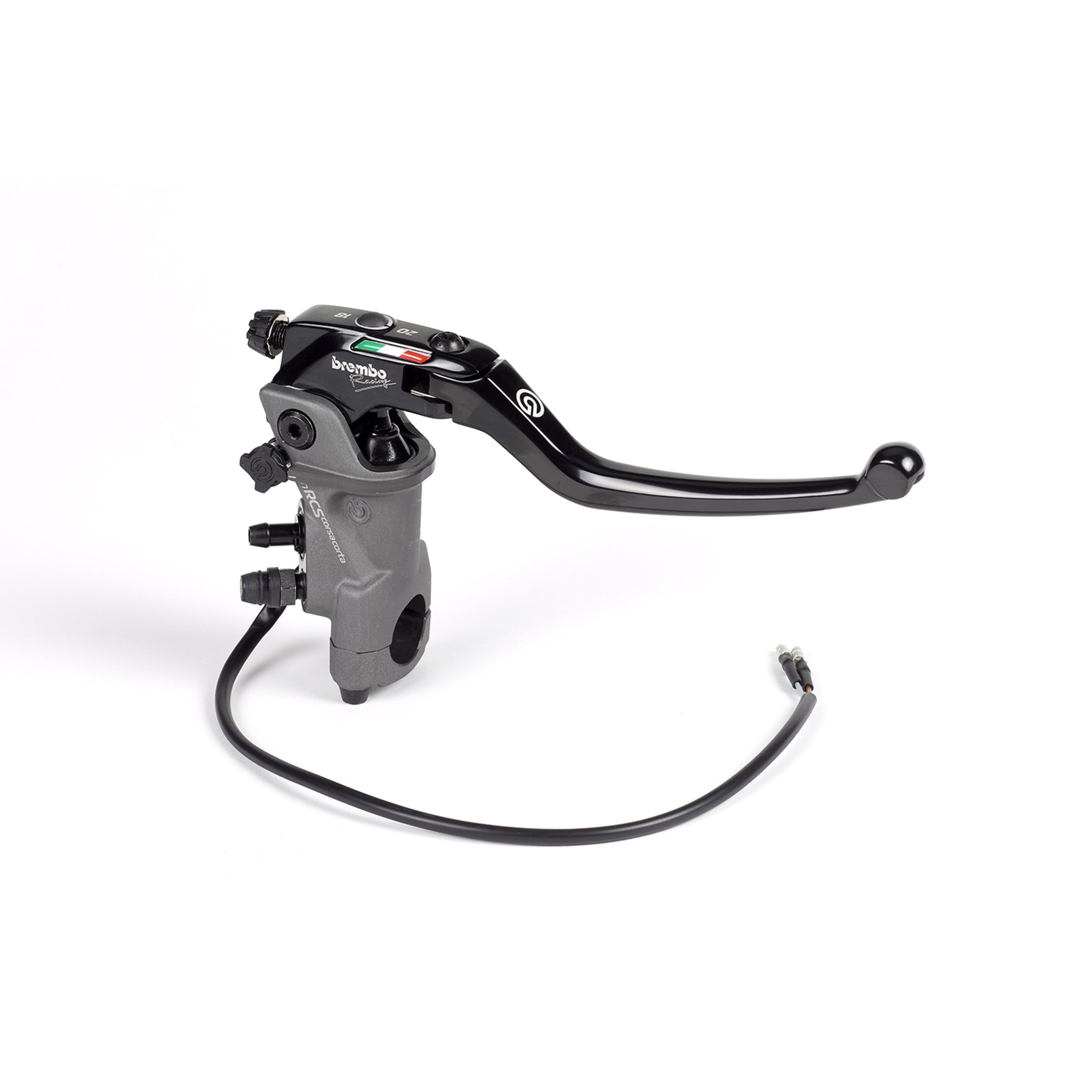 Brembo 15 RCS Corsa Corta Adjustable Brake Master Cylinder 110C74040