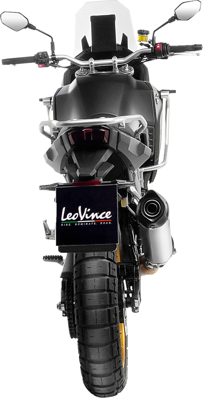 LEOVINCE LV One Slip-On Muffler - Stainless Steel 14451EU