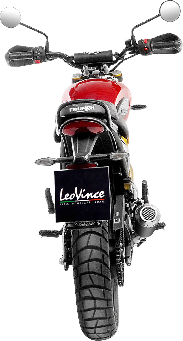 LEOVINCE Slip-On Muffler - Scrambler/Speed 400